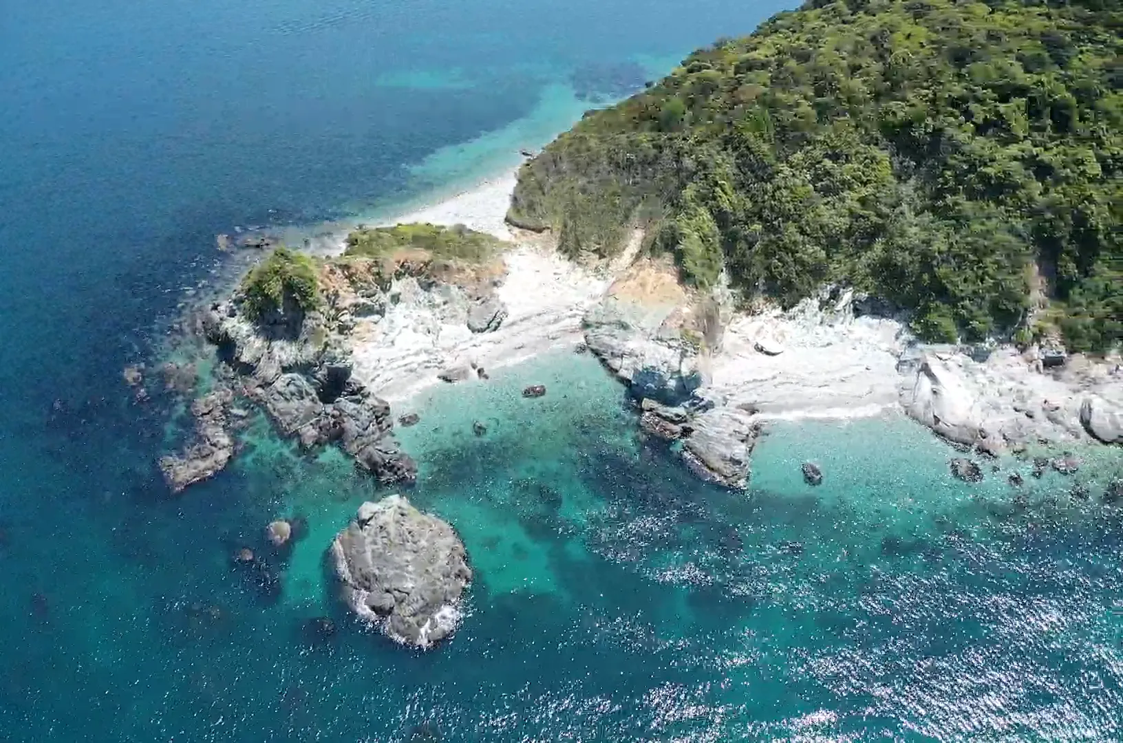 海に囲まれた秘密の場所