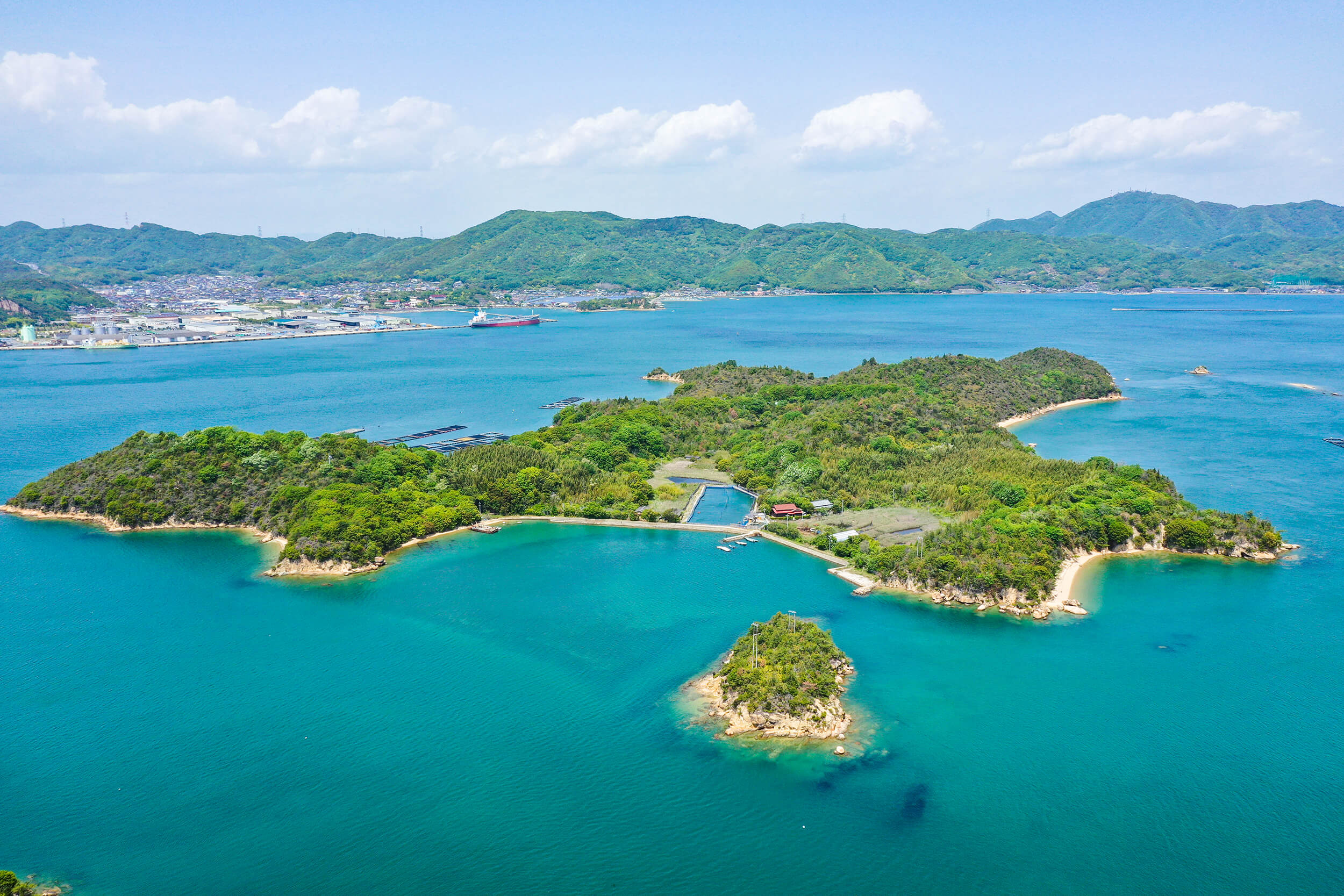 牛ヶ首島/岡山県