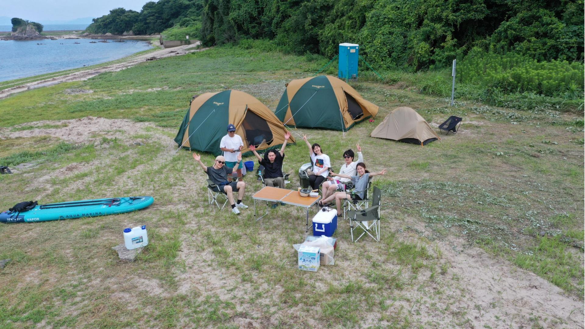 無人島のワクワクと、抜群の安心感