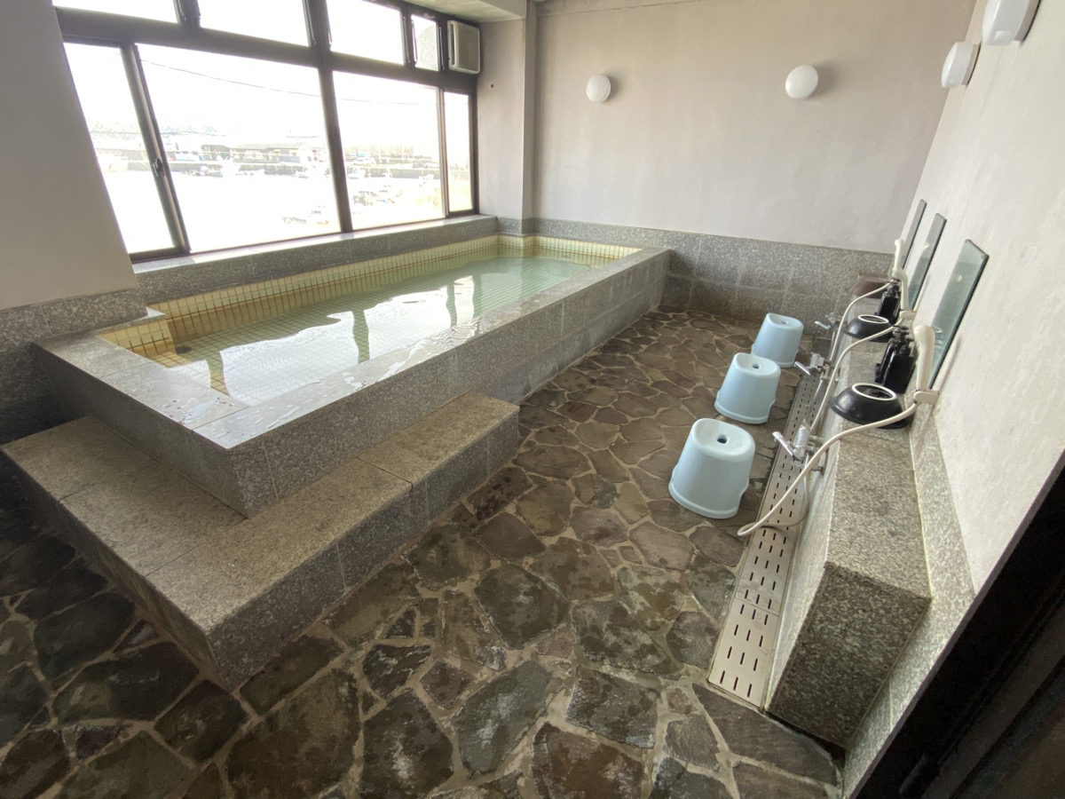 提携旅館での入浴（最終日に1回）1,000円